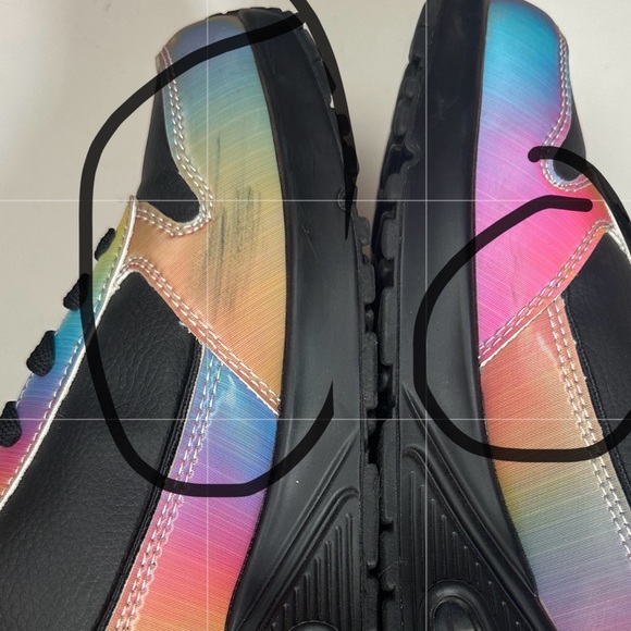 Skechers Street UNO Opalescent Colorful Ombré Overlay Upper MemoryFoam Sneaker 8 - Picture 16 of 16